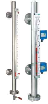 Compact Magnetic, Liquid Level Gauge  with switching and transmitting option